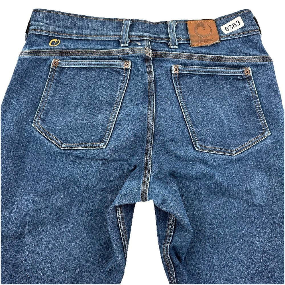 Origin Maine Delta 68 Jeans Men 32x32 Blue Legit Fit Straight Made USA Stretch